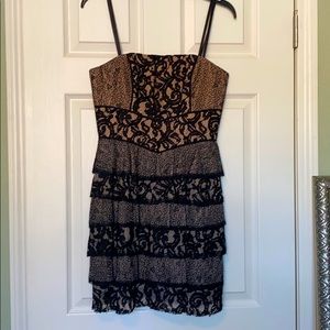 BCBG MaxAzria Black lace dress